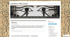 Desktop Screenshot of josephinemccarthy.com